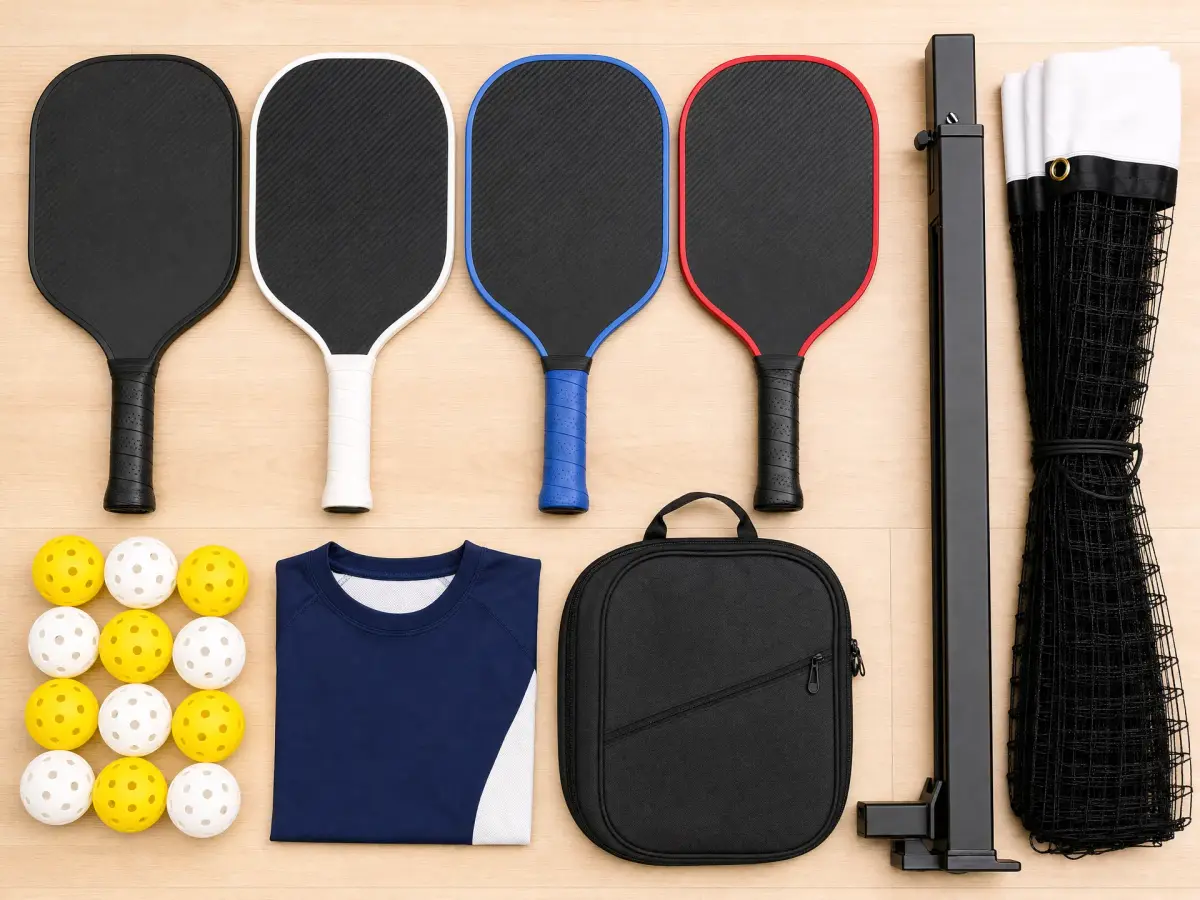 Pickleball products display